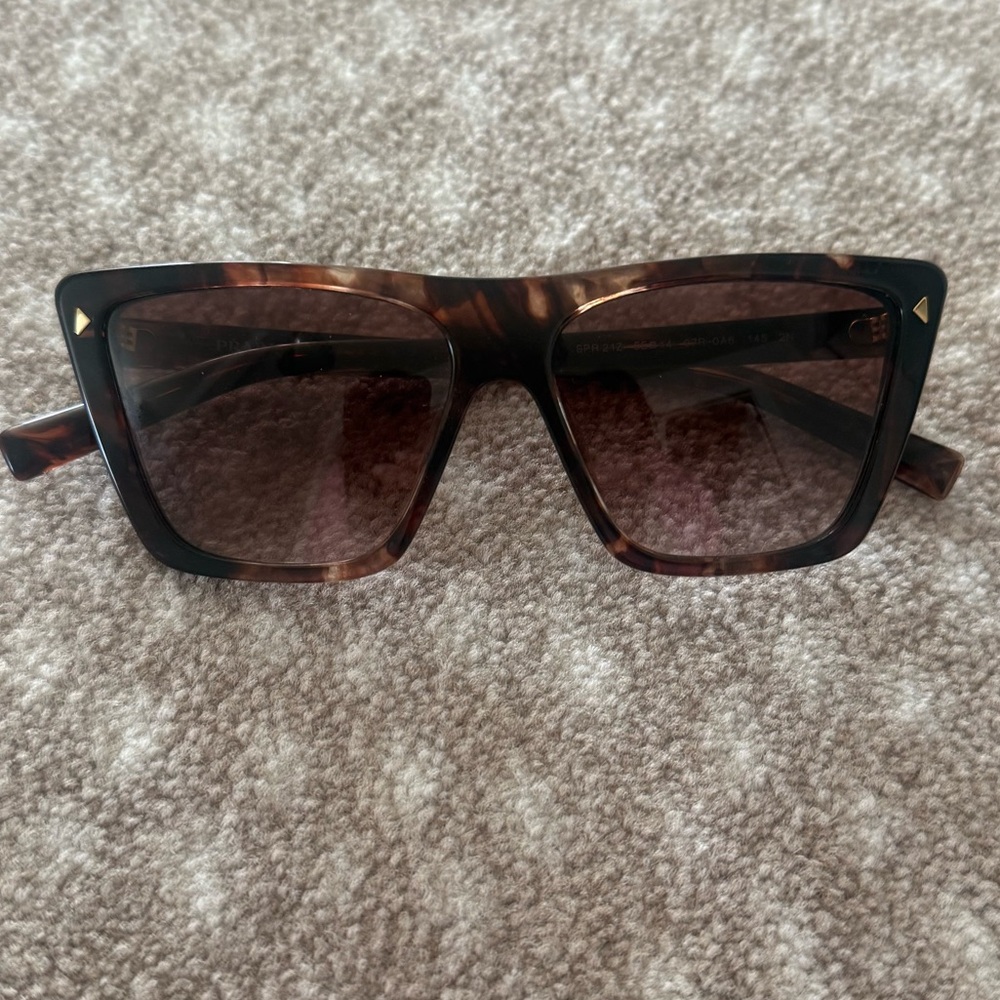 Prada Brown Tortoise Sunglasses